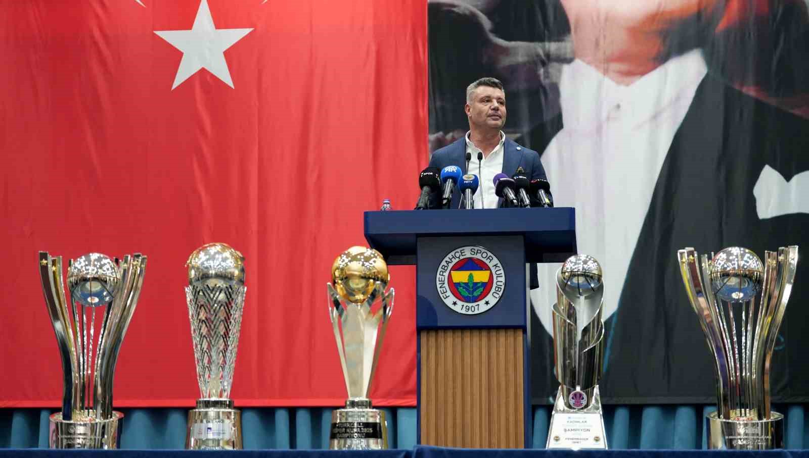 Sadettin Saran: “İnşallah çok daha fazla kupalar alacağız”