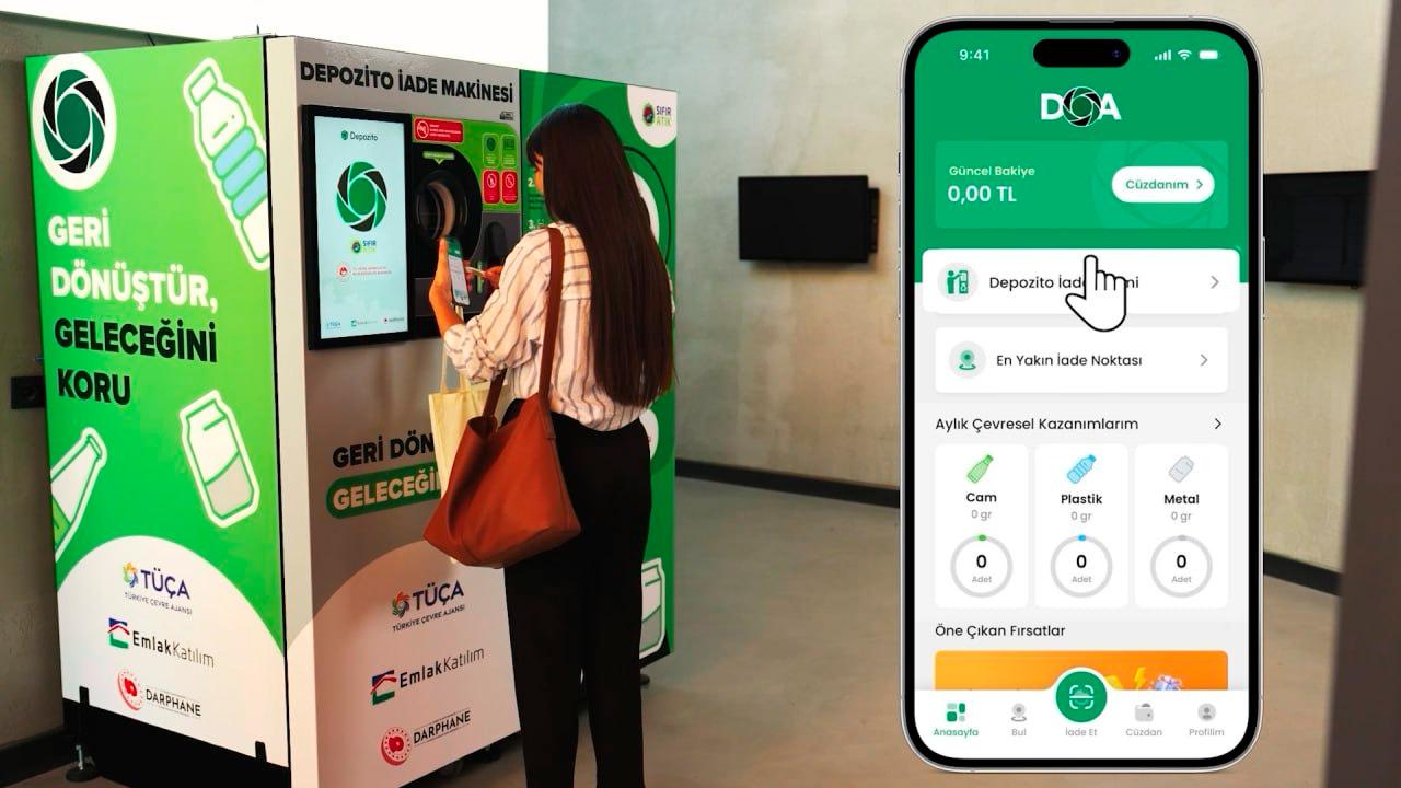 Ambalaj Atıklarının Depozito İadeleri İçin Yeni Dönem Başlıyor