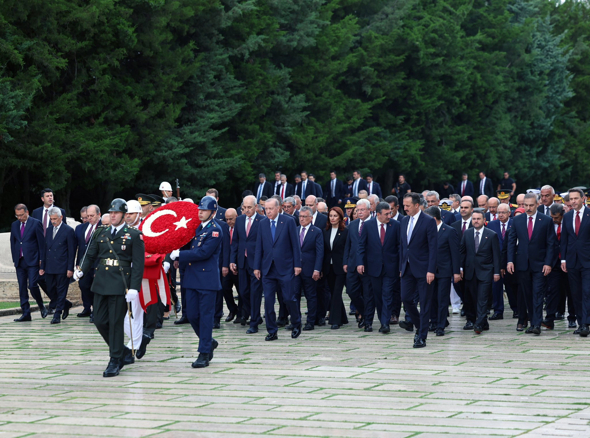 30 Ağustos Anıtkabir töreni: Erdoğan’dan mesaj